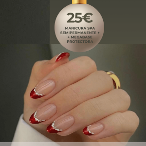 MANICURA SPA SEMIPERMANENTE + MEGABASE PROTECTORA